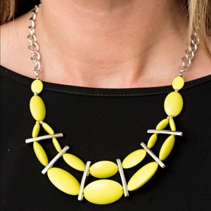 ❤️🔥5/$25❤️🔥 Law of the Jungle Yellow Necklace